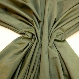 Cotton Fabric Chambray Denim Sage