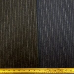Denim Fabric Stretch Cotton Gold Pin Stripe
