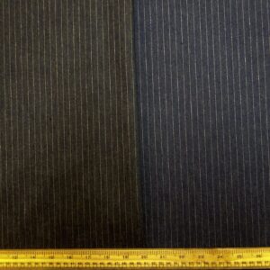 Denim Fabric Stretch Cotton Gold Pin Stripe
