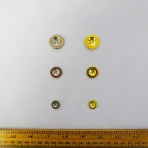 Button Metallic 4 Hole Code 1549