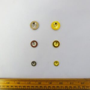 Button Metallic 4 Hole Code 1549