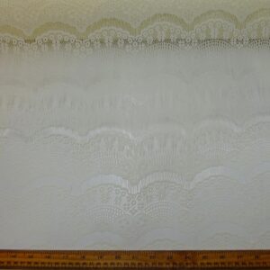 Lace Fabric Vintage Viola Cream