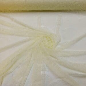Lace Fabric Vintage Viola Cream