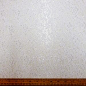 Lace Fabric Corded Maxine And Molly White