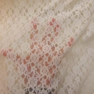 Lace Fabric Lillibet Stretch Cream