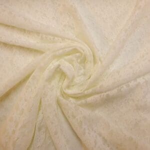 Lace Fabric Lillibet Stretch Cream