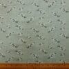 Linen Look Fabric Suiting Light Weight Sprig Cluster Sage