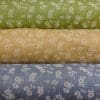 Linen Look Fabric Suiting Light Weight Mungo Daisy