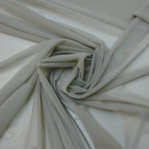 Body Netting Fabric Stretch Plain Stone