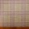 Quilting Fabric Cotton Canvas Plaid Cream Mauve