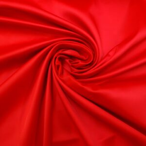 Satin Fabric Stretch Satin Red