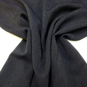 Suiting Fabric Pinny Finny Stripe Navy