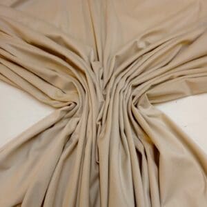 Velvet Fabric Curtaining English Cotswold Light Drape Velvet Oyster