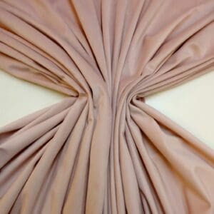Velvet Fabric Curtaining English Cotswold Light Drape Velvet Dusty Pink