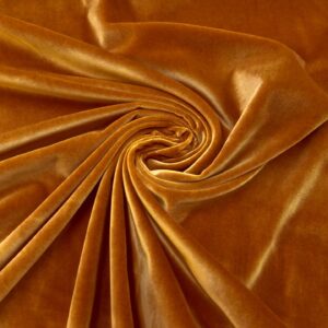 Velvet Fabric Furnishing Weight Copper
