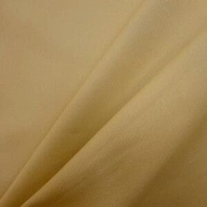 Canvas Fabric Plain Dark Vanilla
