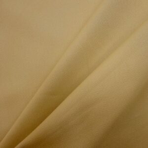 Canvas Fabric Plain Dark Vanilla