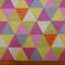 Cotton Canvas Fabric Sugar Pyramids Multi