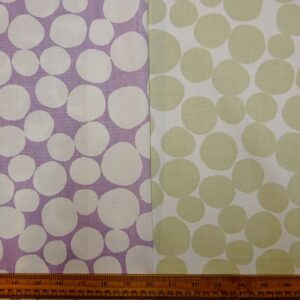 Cotton Canvas Fabric Brighton Bubbles