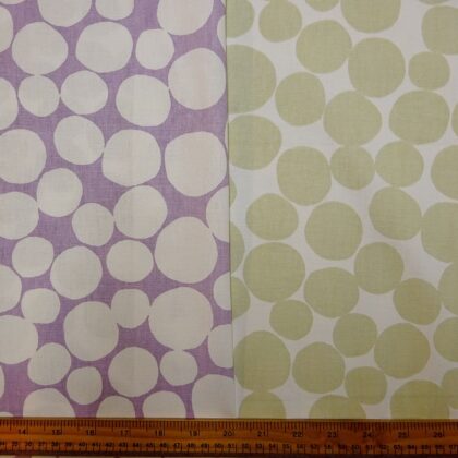 Cotton Canvas Fabric Brighton Bubbles