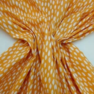 Cotton Canvas Fabric Scarborough Seeds Amber