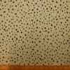 Crepe De Chine Fabric Small Spotted Genet Beige Black