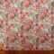 Crepe De Chine Fabric Oleander Florals Pink Ivory