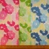 Crepe De Chine Fabric Candy Floss Botanical