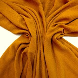 Crepe Fabric Soft Flow Zara Crepe Mustard