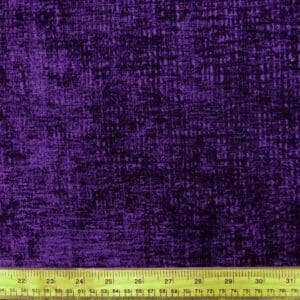 Curtain Upholstery Fabric Chenille Regal Purple