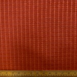 Curtain Upholstery Fabric Tapestry Blocks Terracotta