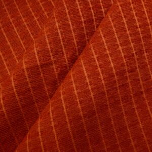 Curtain Upholstery Fabric Tapestry Blocks Terracotta