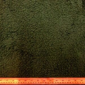 Fleece Fabric Teddy Soft Fur Olive Khaki