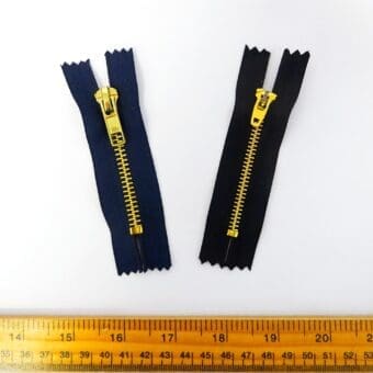 Jeans Zips Metal 3 Inch