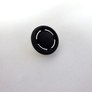 Buttons 22mm Shanked Code 6031 Black Silver