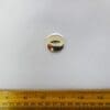 Fish Eye Button 30mm Silver Code Jam