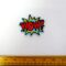 Sew On Motif Patch Wow Sign