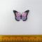 Sew On Motif Patch Butterfly Pink