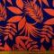T-Shirting Jersey Fabric Paros Palms Orange