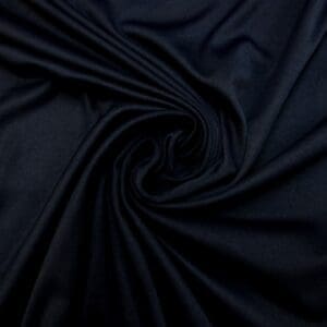 Jersey Fabric Silky 28 Gauge Plain Dark Navy