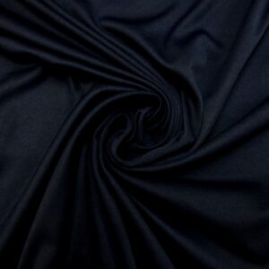 Jersey Fabric Silky 28 Gauge Plain Dark Navy