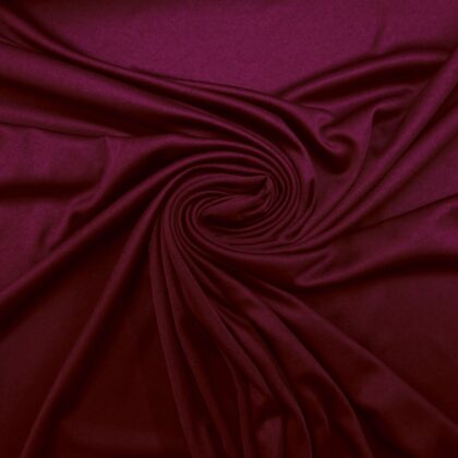Jersey Fabric Polyester Plain Perfectly Plum