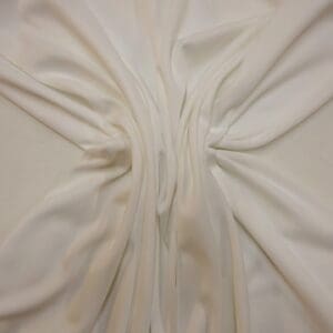 Jersey Fabric Silky 28 Gauge Plain Ivory