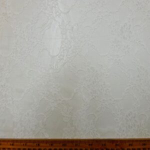 Lace Fabric Stretch Tiffany Rose Ivory