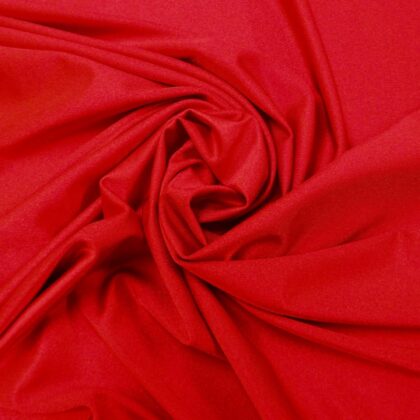 Lycra Fabric Plain Ruby Red
