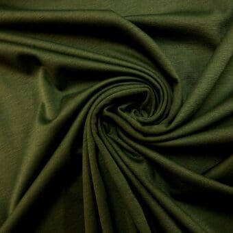 Jersey Fabric Ponte Roma Khaki