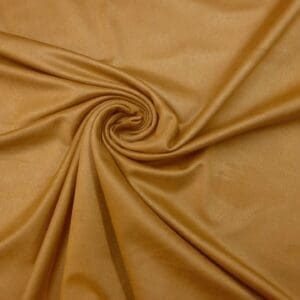 Suedette Fabric Stretch Faux Suede Sweet Honey
