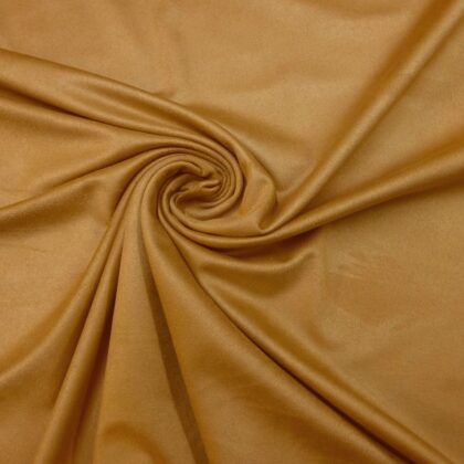 Suedette Fabric Stretch Faux Suede Sweet Honey