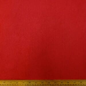 Suedette Fabric Faux Suede Red