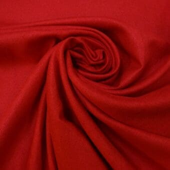Suedette Fabric Faux Suede Red